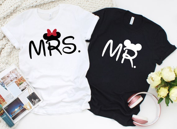 mr and mrs disney shirts