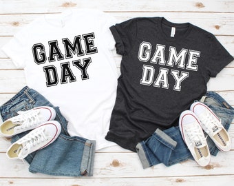Game Day Shirt, Sunday Football, Football Shirt, Football Mom Shirt, Baseball Mom Shirt, Sports Shirt, Cute Football Shirt, Baseball Shirt
