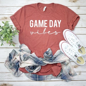 Game Day Shirt, Cute Football Shirt, Baseball Shirt, Sunday Football, Football Shirt, Football Mom Shirt, Baseball Mom Shirt, Sports Shirt