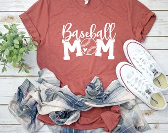 Baseball Mom Shirts, Baseball Mom Gift, Game Day Shirt, Sports Shirt, Baseball Shirt, Game Day, Gift For Women, Baseball Life, Love Baseball