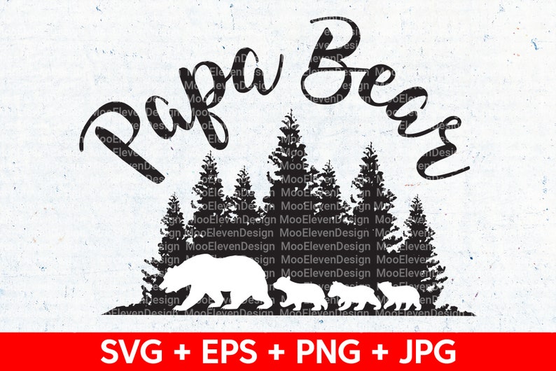 Free Free Papa Bear With Cubs Svg 78 SVG PNG EPS DXF File
