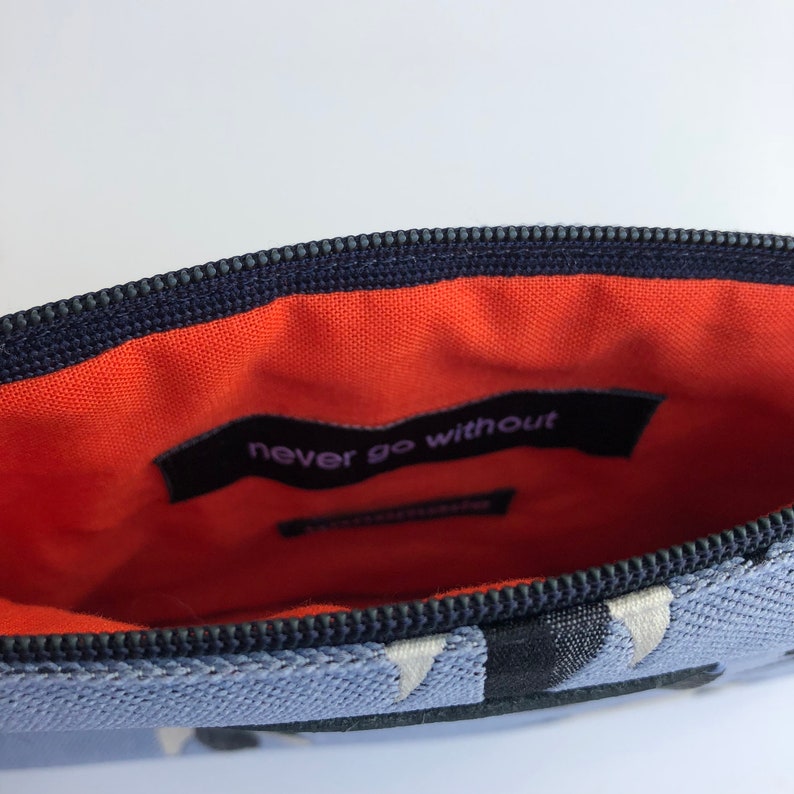 Light Blue Pencil Case Cases Cosmetic Bag Makeup Bag Never Go Without for the Little Things in