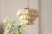 Boho Chandelier | Tassel Chandelier | Boho Lighting | Macrame Lampshade | Macrame Pendant Light | Ceiling fixture | Boho Home Decor