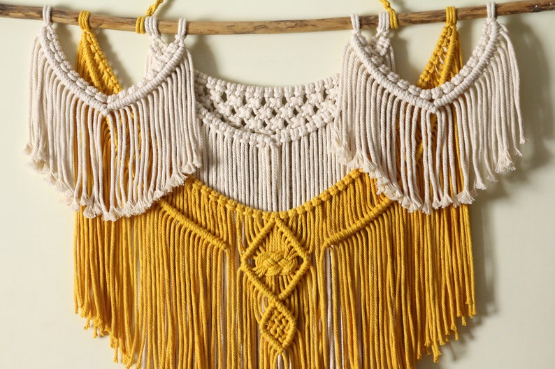 Large Macrame Wall Tapestry Wall Hanging Wall Tapestry Woven Etsy