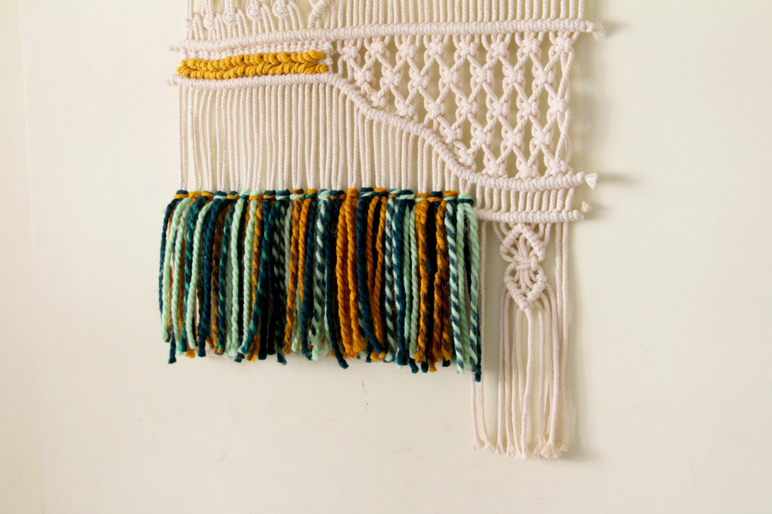 Large Macraweave Wall Tapestry/ Macrame Woven Tapestry / Etsy