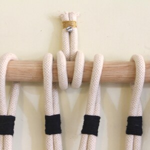 Rope Art Abstract Tapestry Wall Art Sculpture Unique Wall Art Macrame ...