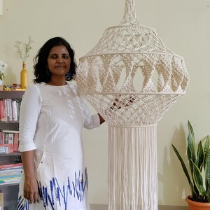 Large boho Chandelier