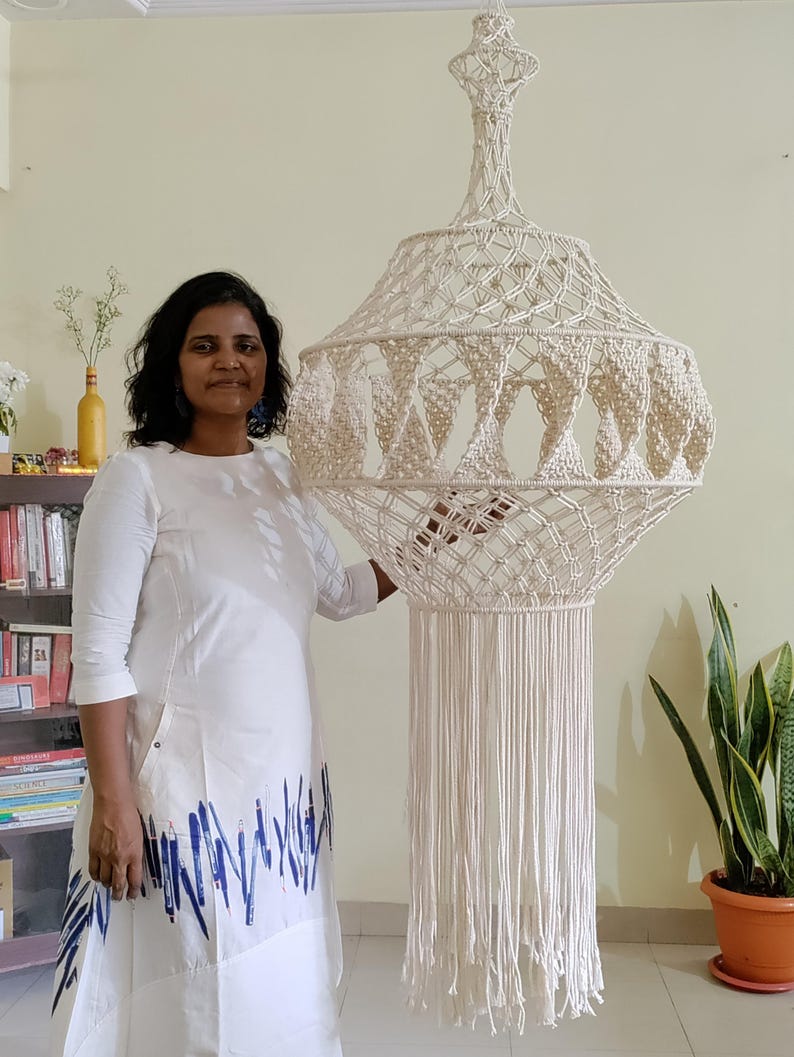 Large boho Chandelier