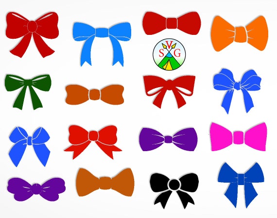Download Sale Bow Svg Cut Files Bow Tie Cricut Files Style Svg Etsy