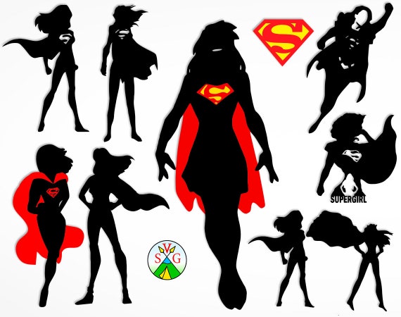 Download SALE Super girl svg cut files superhero cricut files | Etsy