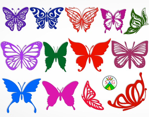 Download Sale Butterfly Svg Cut Files Flower Cricut Files Etsy