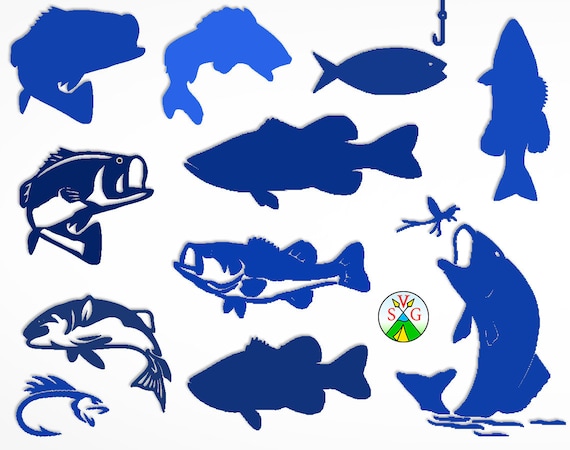 Download Sale Fishing Svg Cut Files Fish Cricut Files Fishing Svg Etsy