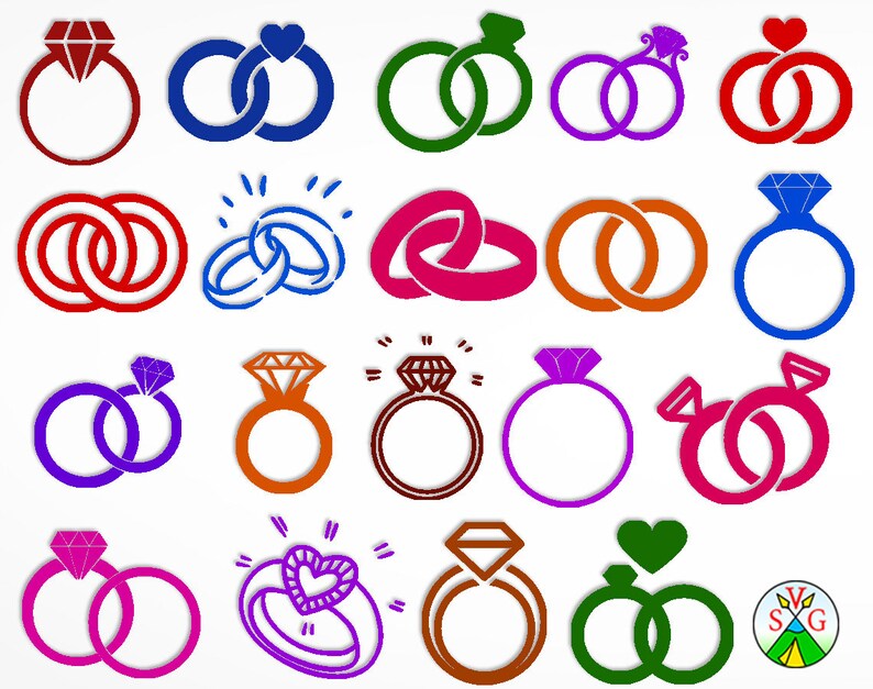 Download SALE Engagement ring svg cut files love cricut files | Etsy