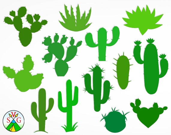 SALE Cactus Svg Cut Files Flower Cricut Files Cactus | Etsy