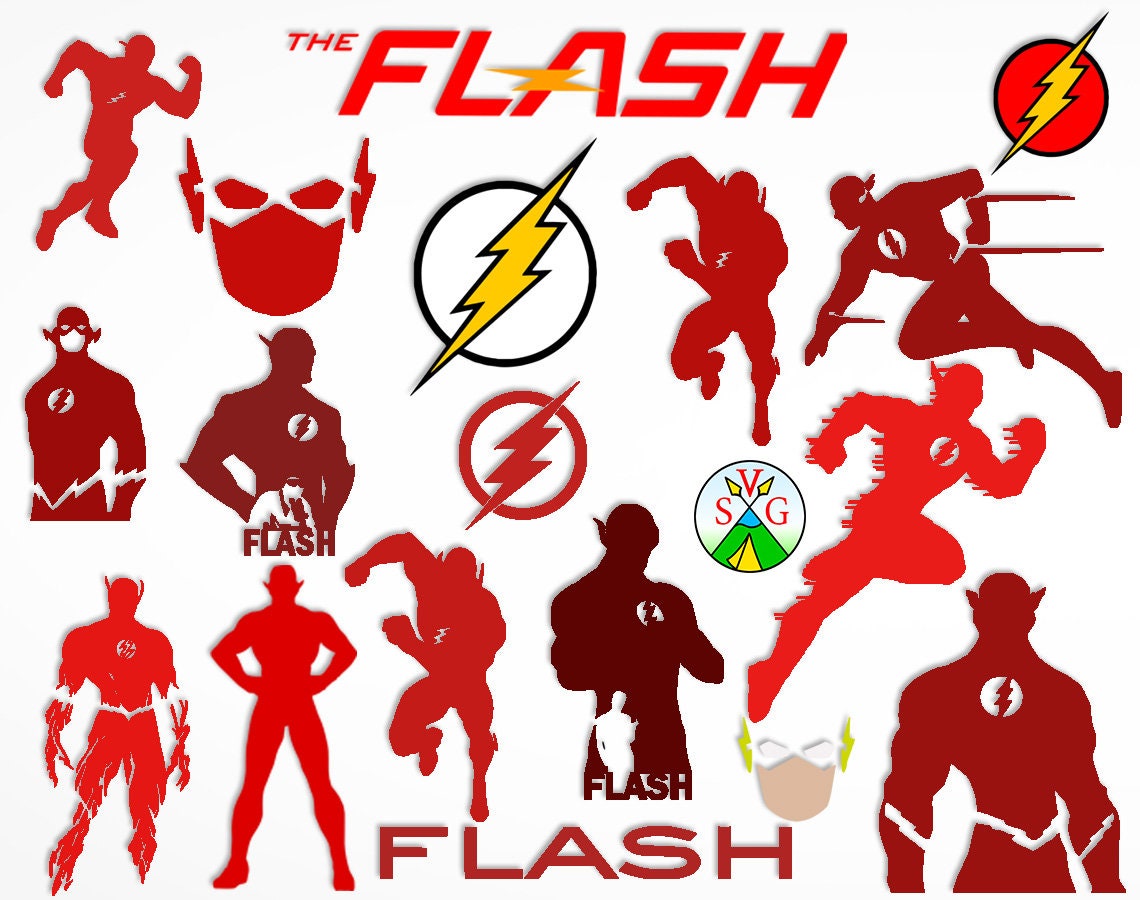 Download SALE Flash svg cut files superhero cricut files flash | Etsy