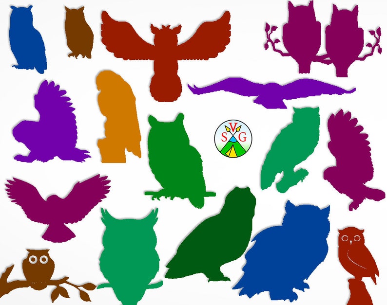 Owl svg cut files bird silhouette svg SALE owlet cricut files png Owl SVG Bundle eps dxf Owl clipart files ST53