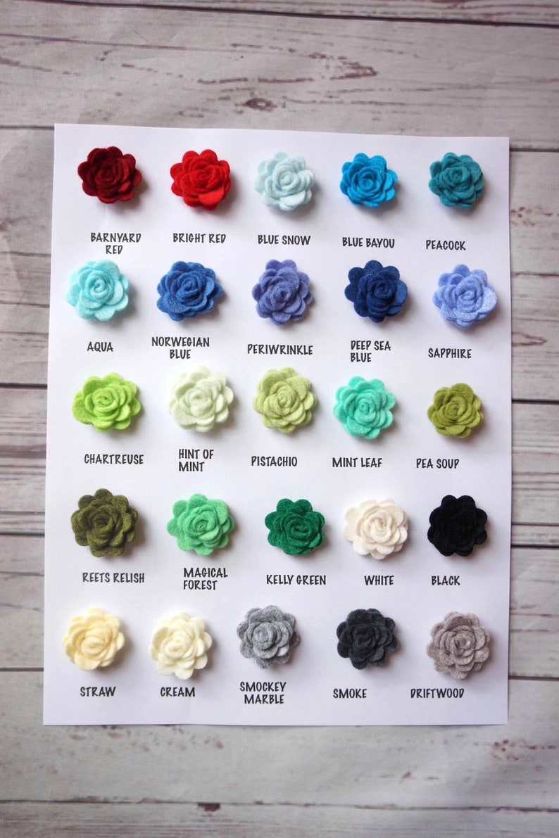Rose paper clips