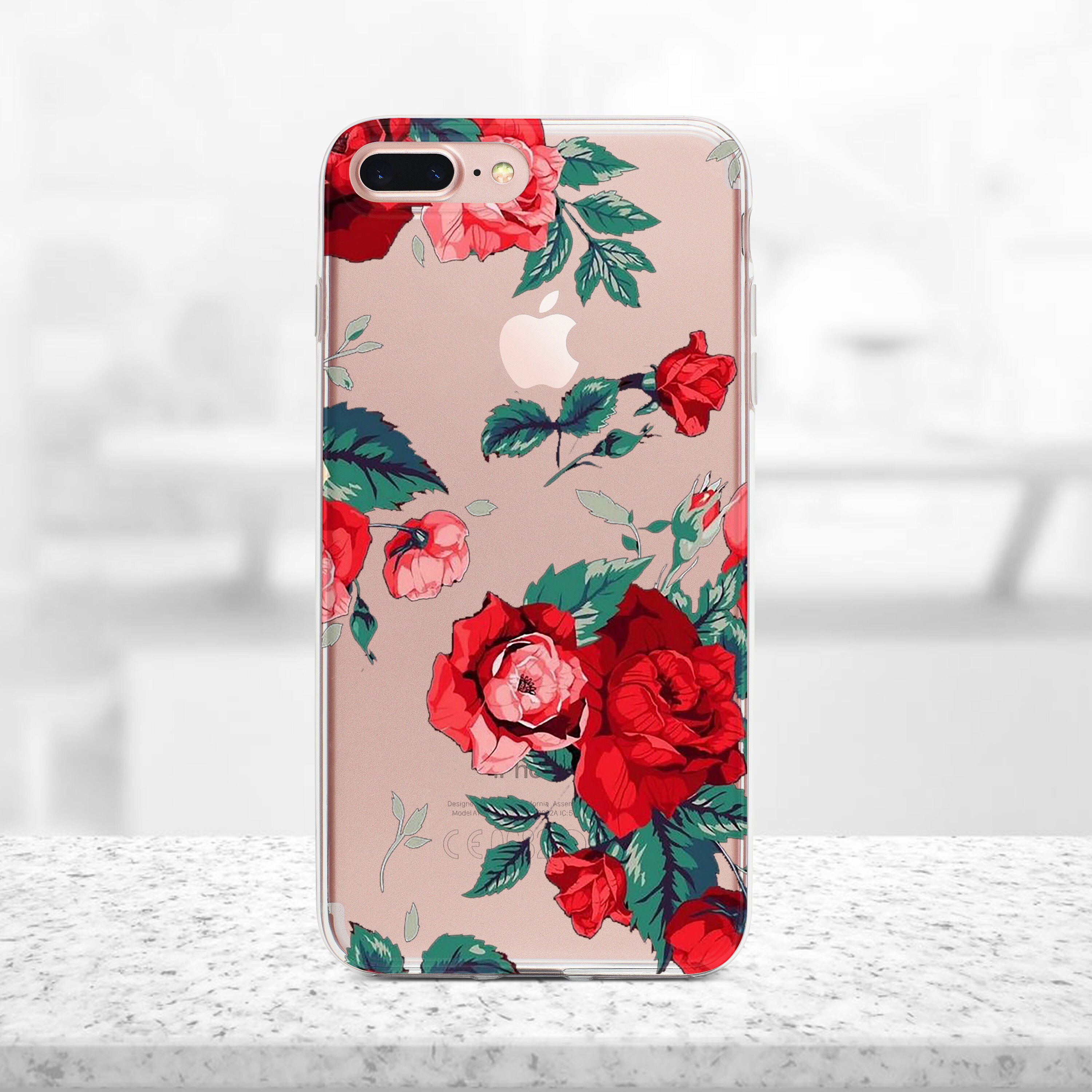 iphone 8 case red flowers iphone 8 case red flowers