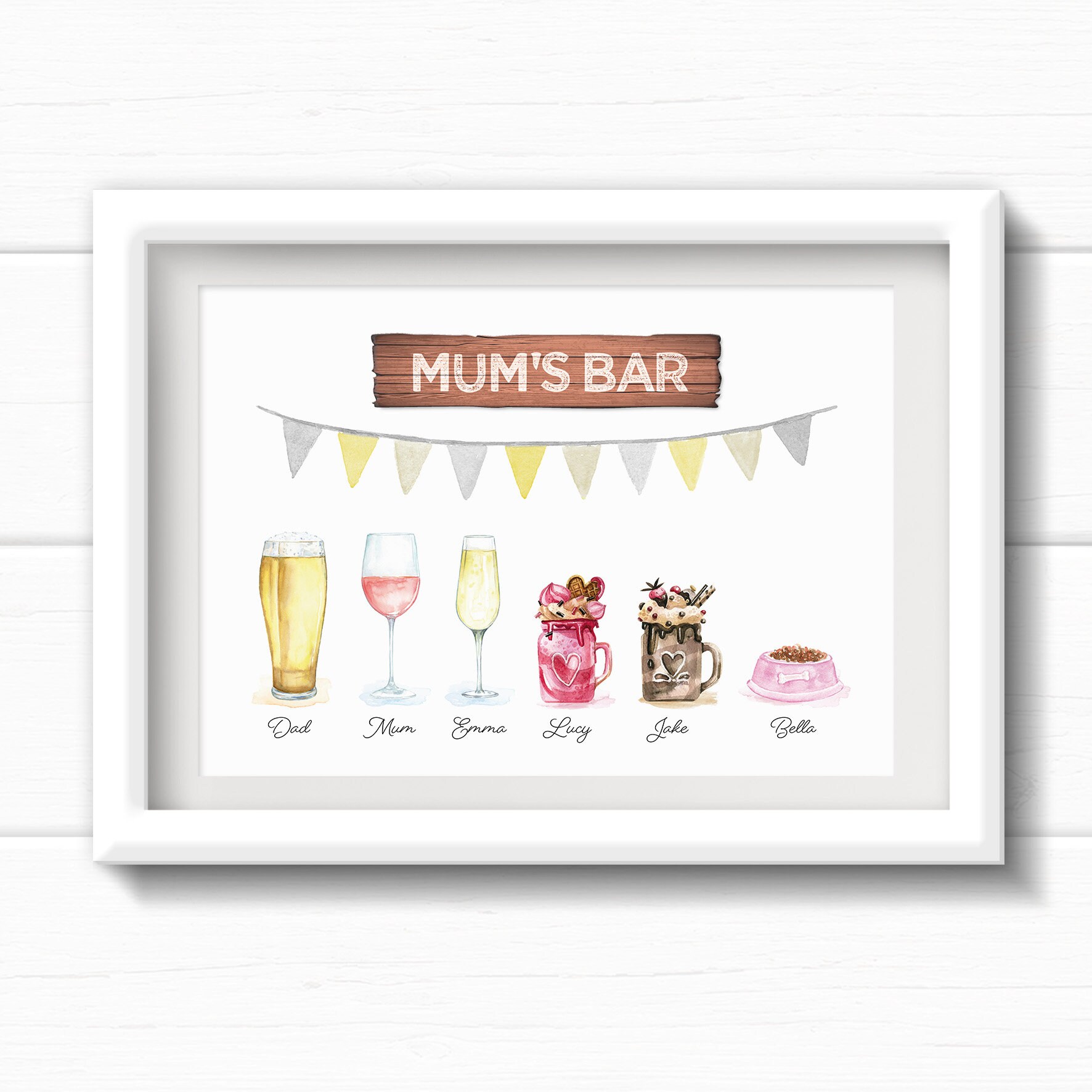 Christmas Gift for Grandma from Grandchildren Personalised | Etsy