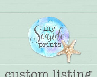 Amend to existing print - use this listing if you have already had an order and need to add an extra name