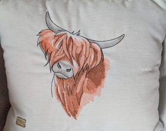 Embroidered scatter cushions