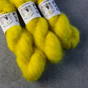 Filato di mohair grosso tinto a mano per maglioni islandesi e maglieria oversize alla moda 200 m in 100 g