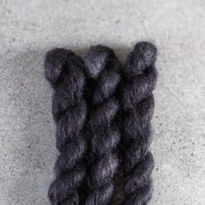 Hand dyed kid silk lace, mini skeins, 210m in 45g, BKD Yarn &quot;Finistère&quot;