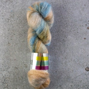 Grober Mohair handgefärbt, handgefärbte Mohairwolle, Strickmohair, BKD-Garn, BKD Chunky Mohair