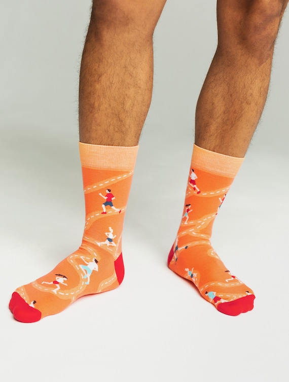 Chaussettes RUN 4 FUN chaussettes pour style de vie actif chaussettes pour passionne de course a pied chaussettes de jogging chaussettes de coureur chaussettes de course chaussettes de sport Etsy Fran...