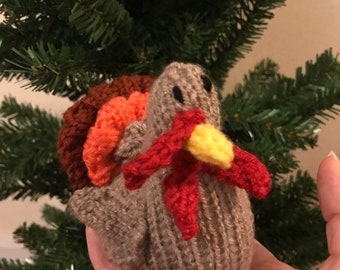 Knitted turkey
