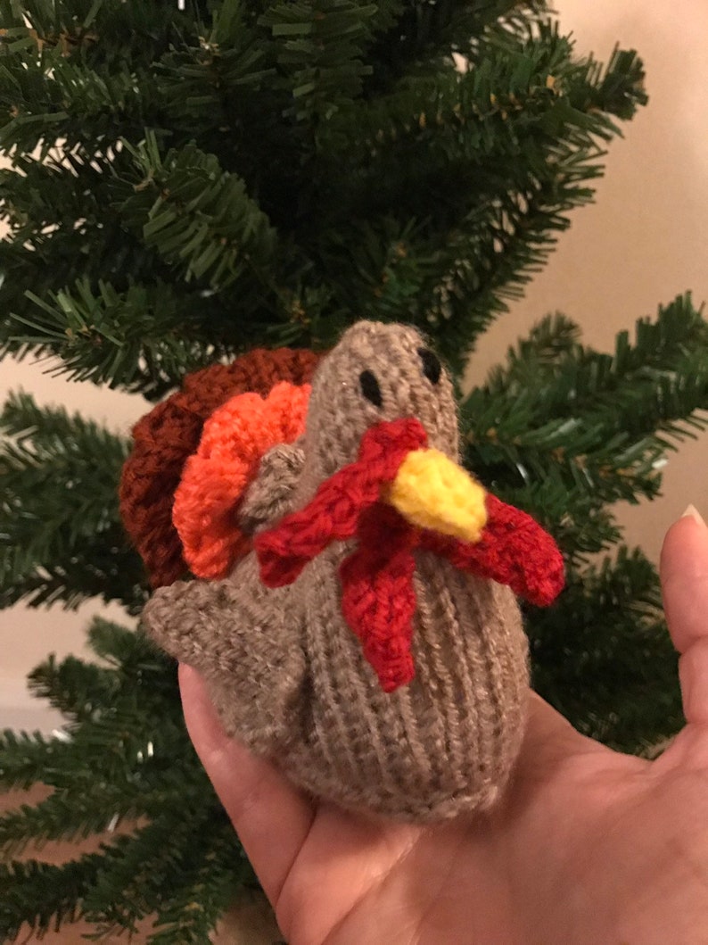 Knitted Turkey Etsy