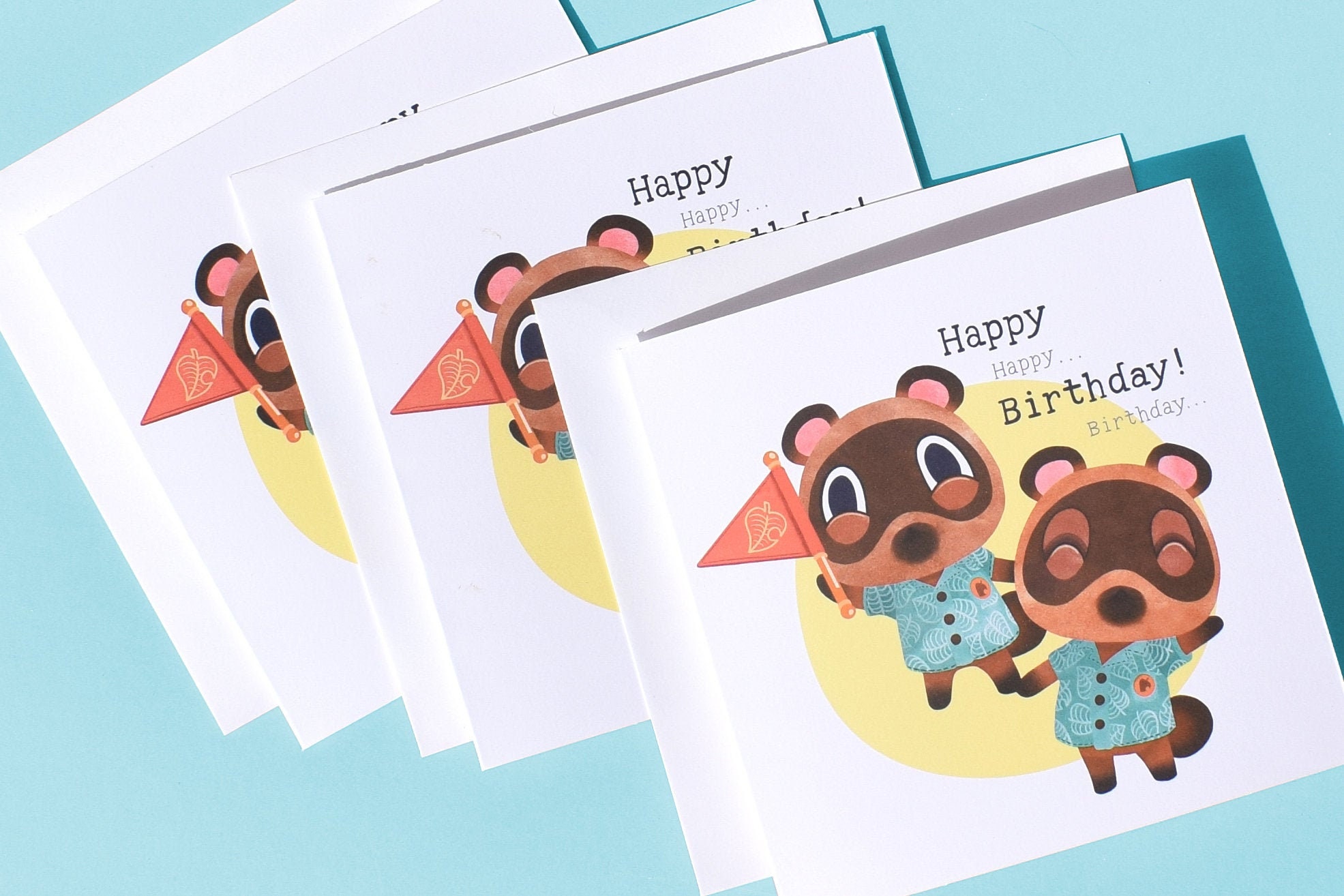 Timmy Tommy Happy Birthday Card / ACNH / Animal Crossing New - Etsy Israel