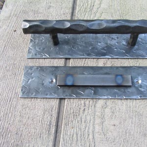 Barn Door Pull, Finger Pull, Industrial Handle, Barn Door Handles, Door Hardware, Iron, Handmade Handles