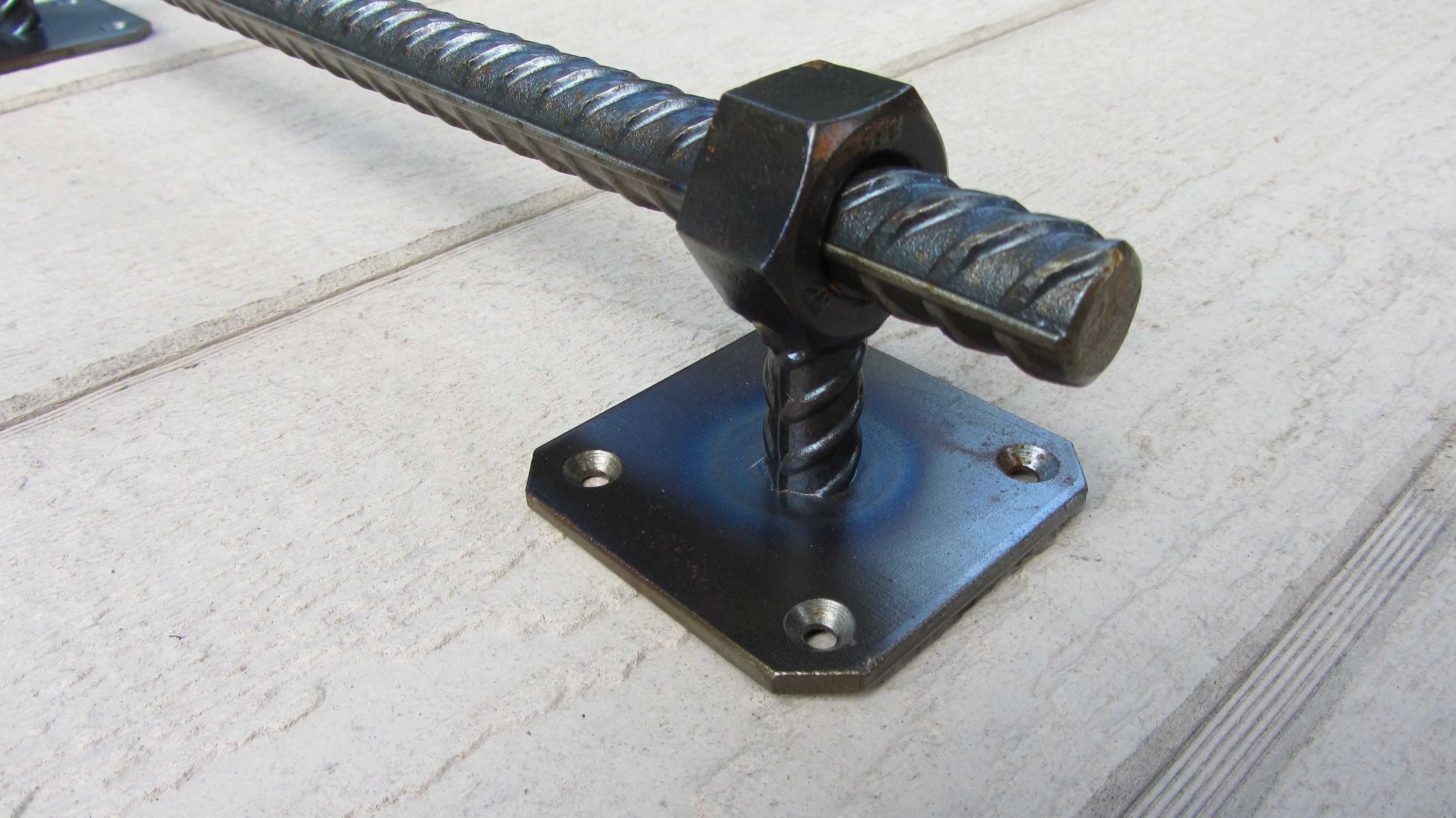 Rebar Door Handles Barn Door Industrial Handle Etsy Canada