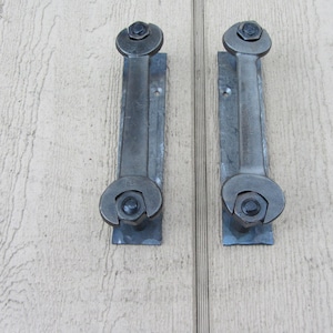 Industrial Door Handles, Door Pulls, Wrench Door Handles-Pulls Barn Vintage, Man Cave Wrench Art