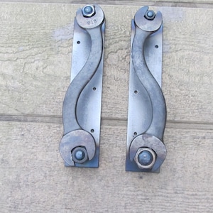 Wrench Door Handles-Pulls, Barn Door Handles, Drawer Pulls, Vintage Industrial Man Cave Antique Wrench Art