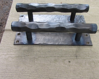 Barn Door Handle, Industrial Handles, Barn Door Pull, Door Hardware, Iron, Handmade Handles