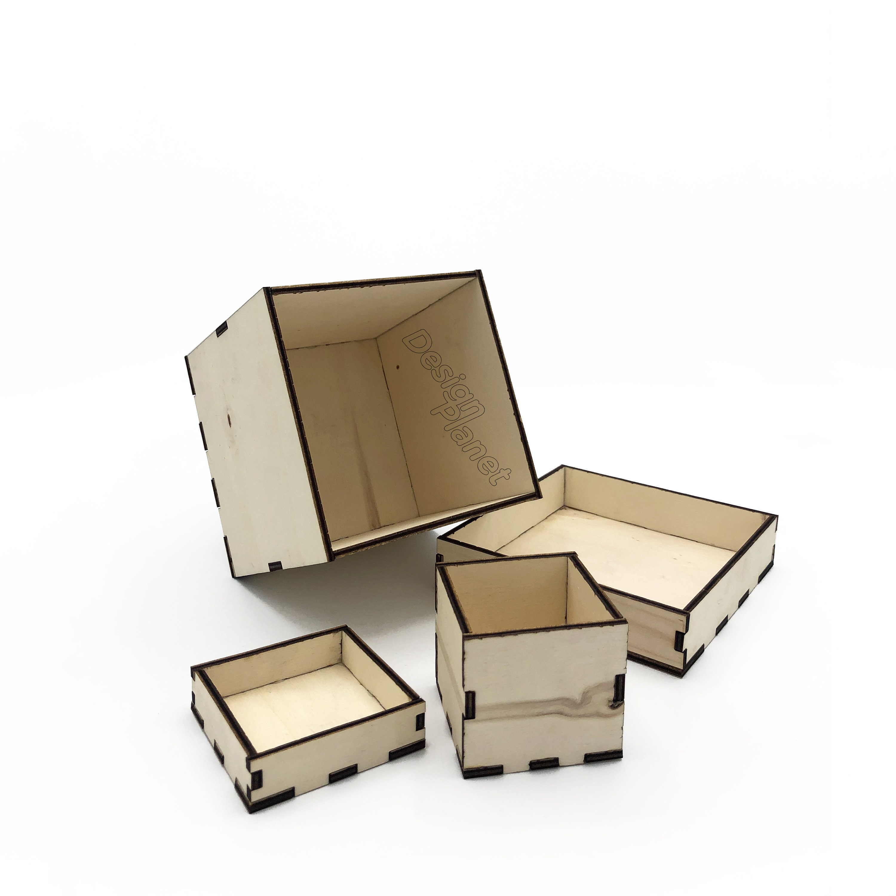 Laser Cut BOX Svg. 9.9 Inch 25 Cm Box Laser Cut Files Etsy