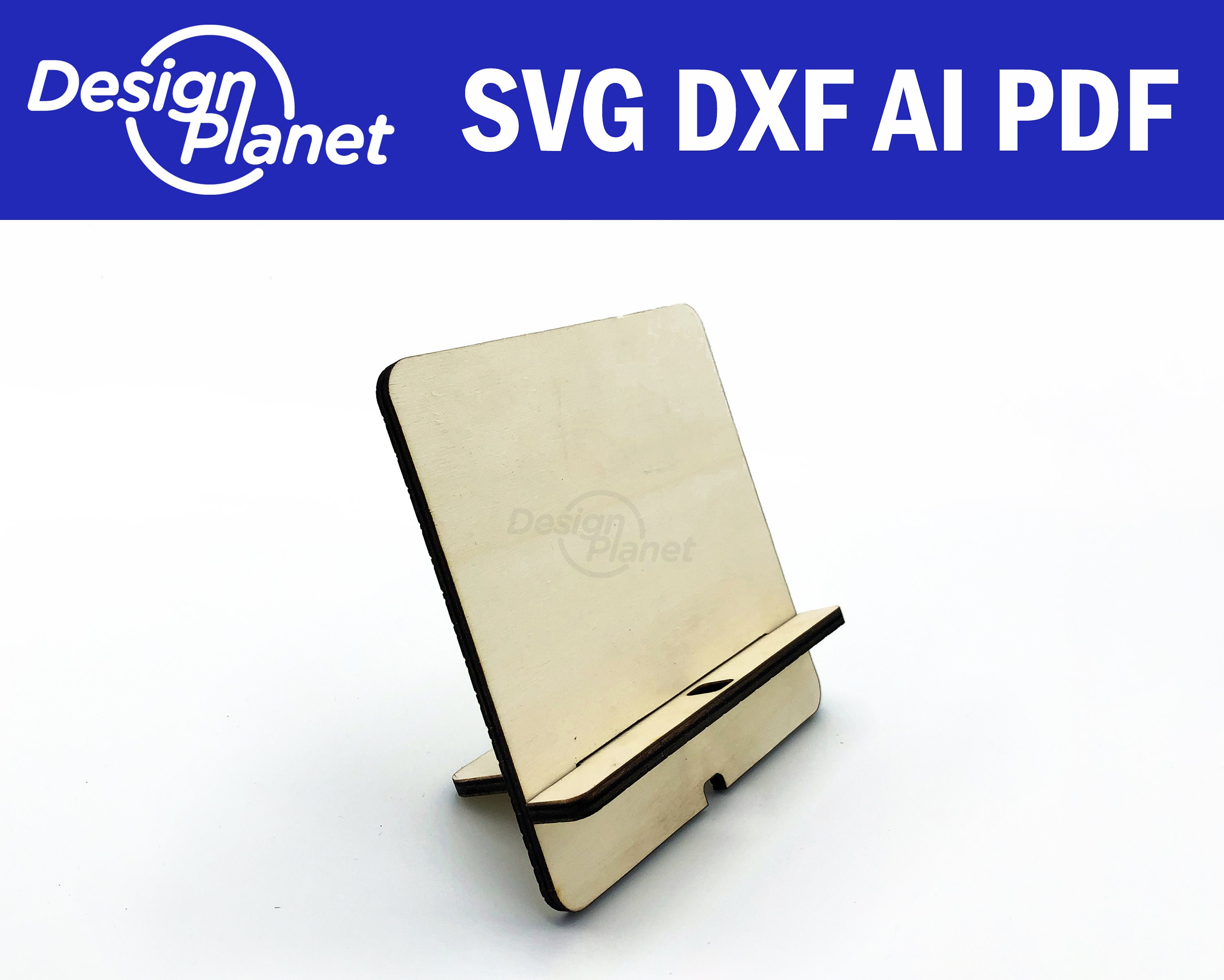 Glowforge TABLET holder. Laser cut tablet stand SVG