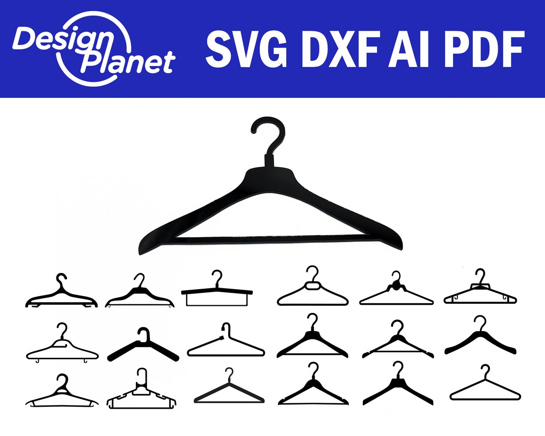 Laser Cut Hanger, Laser Files Hangers, Hangers SVG, Hangers Vector Etsy