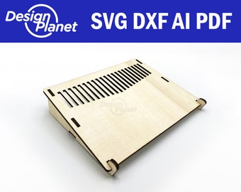 SOPORTE PARA PORTÁTIL svg. Soporte para portátil cortado con láser