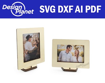 Laser Cut Photo Frame, Laser SVG Picture Frame, Photo Frame SVG, Laser Cut Frame, Vector Files, Laser Vector, Laser SVG Files