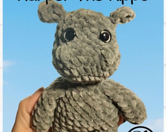 No Sew Harper the Hippo