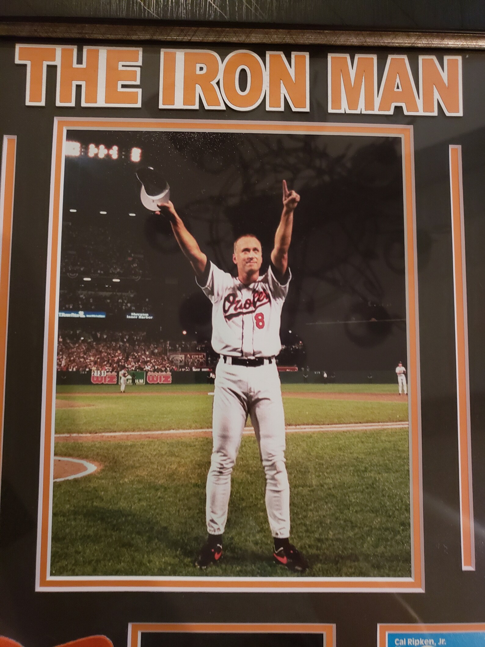Iron Man CAL RIPKEN JR. Signed Baseball Card and Picture in Etsy