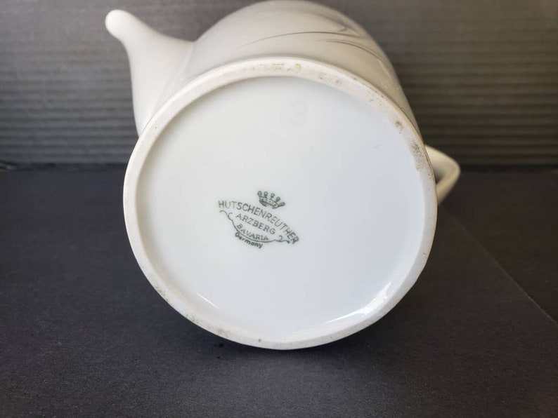 Vintage Kaffeecanne HutschenreutherSissi Azberg Porzellen West Germany Coffee Pot