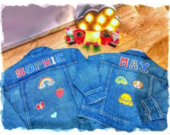 Denim Jacket Patch - Etsy UK