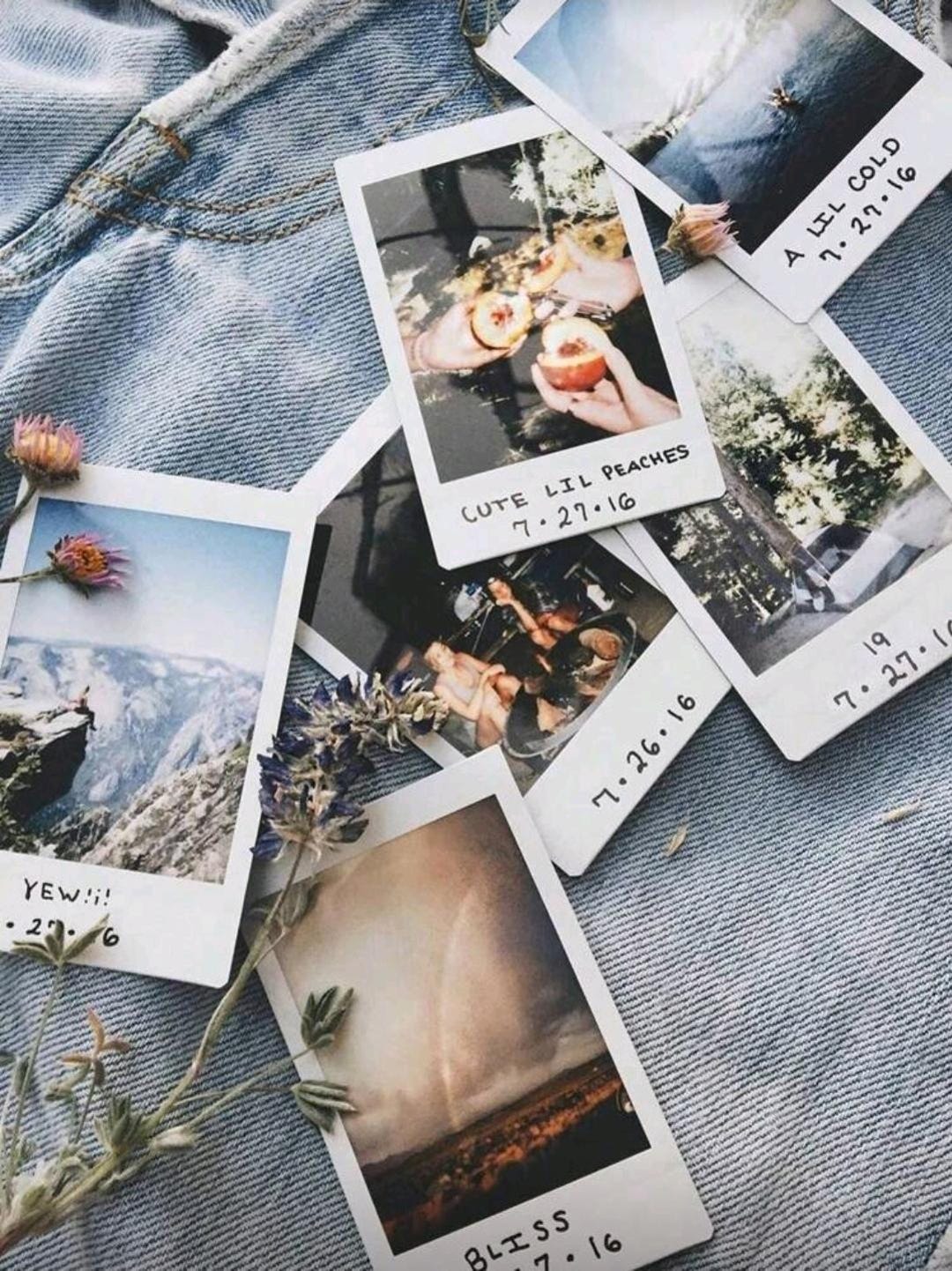 Mini Photo Prints With Custom Note: Keepsake Gift - Etsy