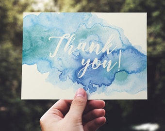 Printable Greeting Card - Thank You!