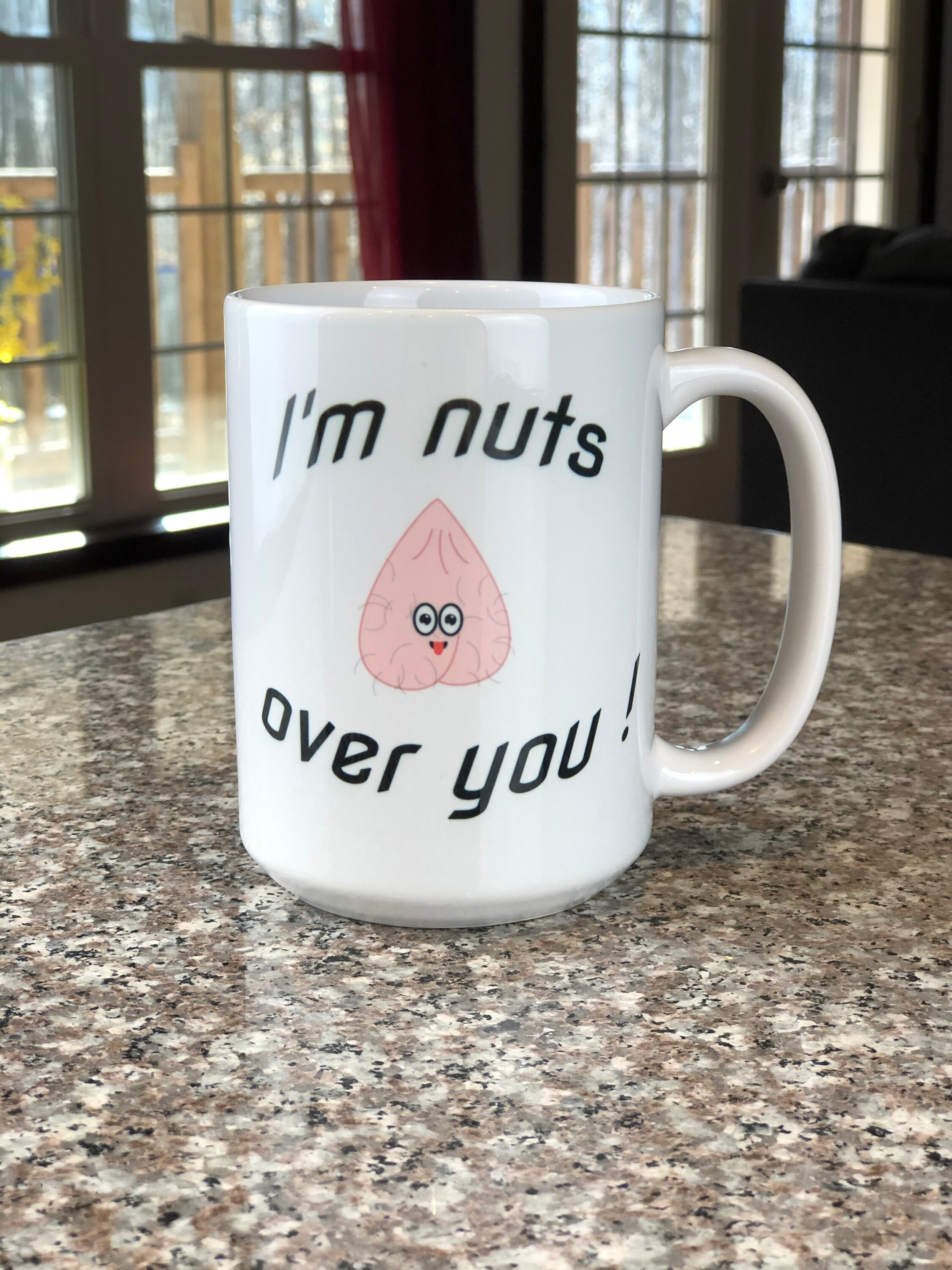I'm Nuts Over You Mug Personalized Mug Custom Quote Mug | Etsy
