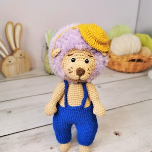 Amigurumi Lion, Stuff Lion Toy, Crochet Lion, good gift ideas, children gift, soft animal toy, lion handmade toy, African Animals baby toys